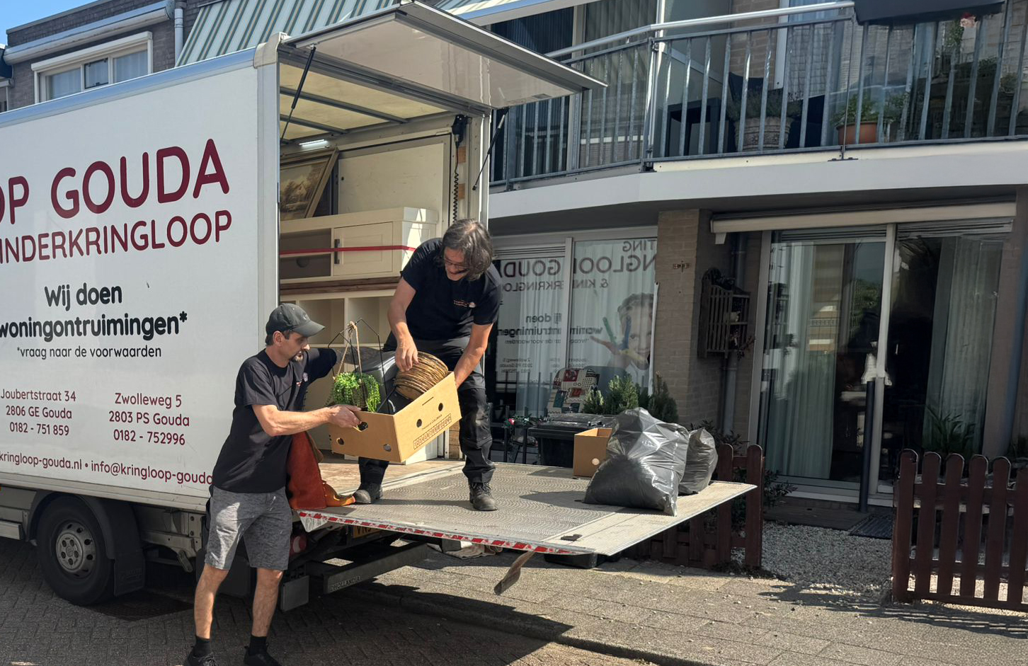 Kringloop Gouda woningontruiming mobiel