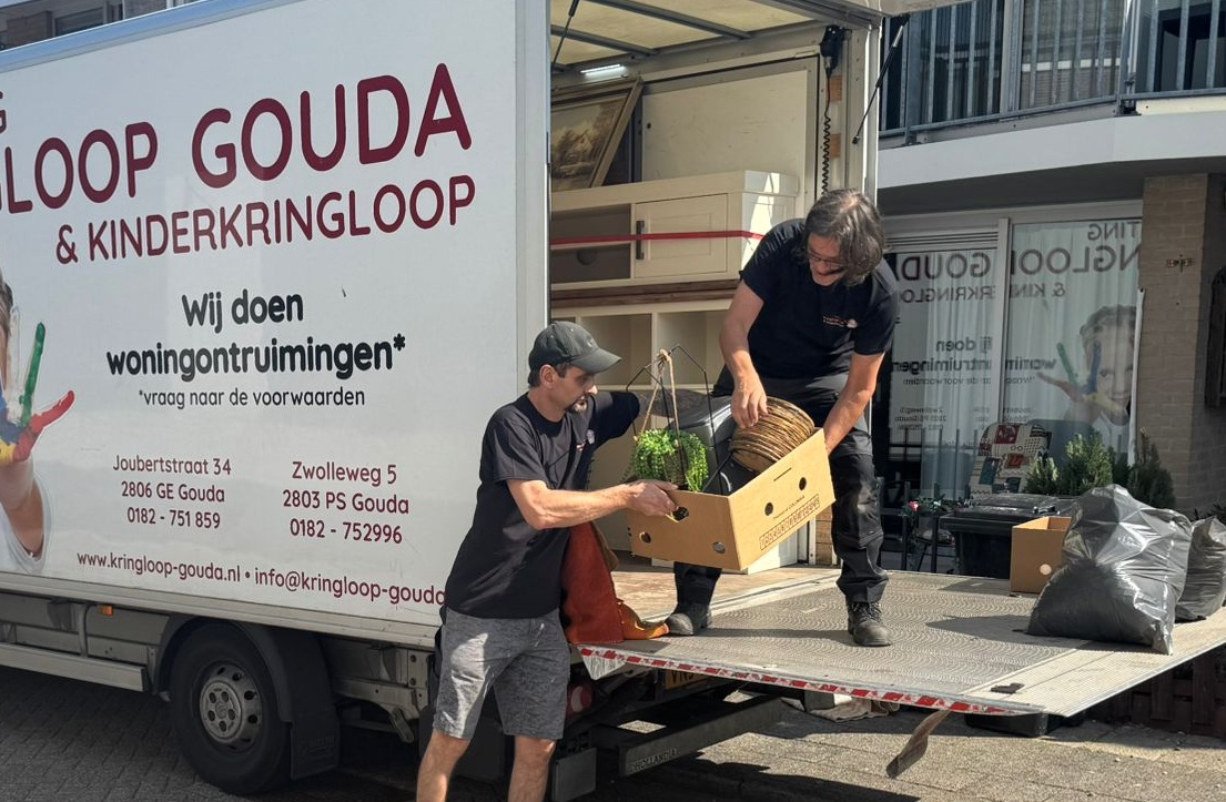 Stichting Kringloop Gouda website mobiel